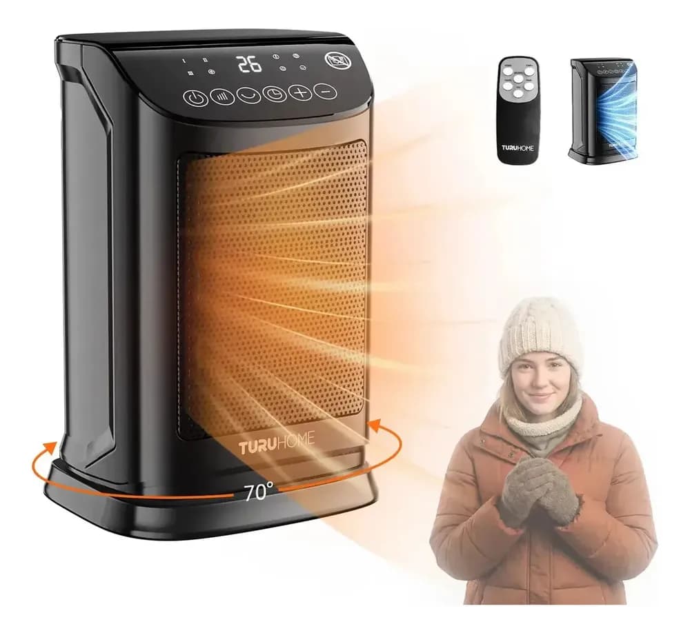 Ceramic Aquecedor Eletrico Portatil Para Uso Interno 120v