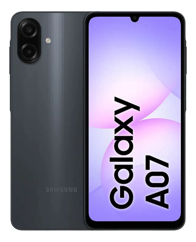 Smartphone Samsung Galaxy A07 4G 256GB 8GB Preto 6,7"