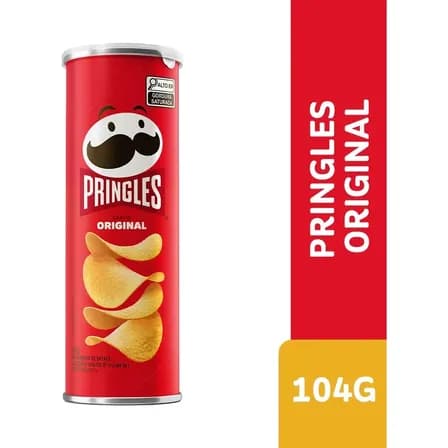 Salgadinho De Batata Sabor Original Tubo 104g Pringles