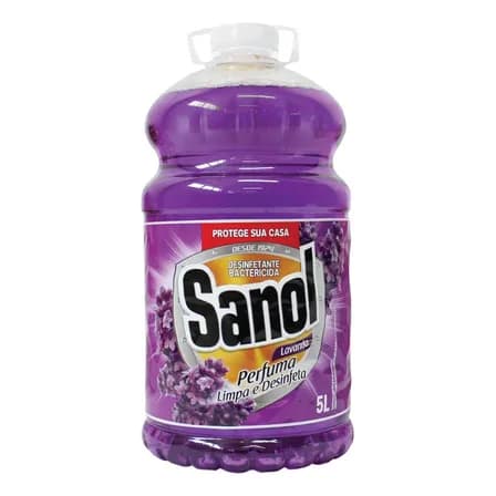Desinfetante Lavanda Sanol 5 Litros