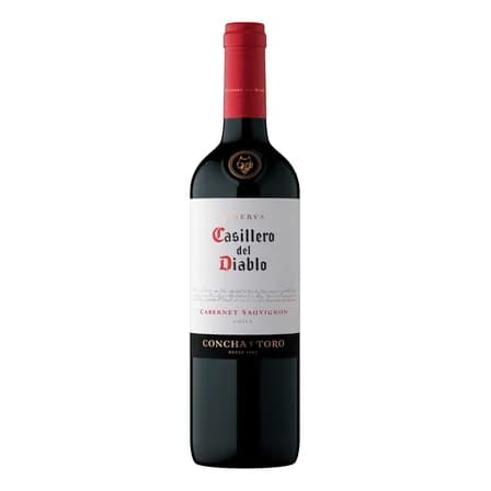 Vinho Chileno Tinto Seco Reserva Casillero del Diablo Cabernet Sauvignon 750ml