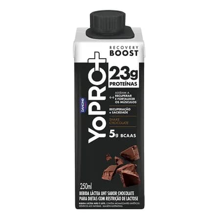 Yopro Bebida Láctea Uht Chocolate 23g De Proteínas 250ml