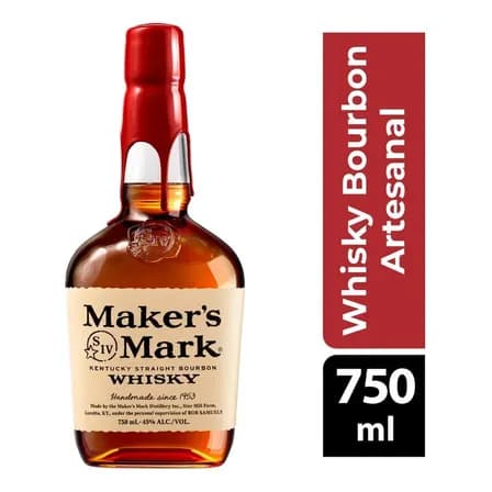 Whisky Bourbon 750ml Maker's Mark
